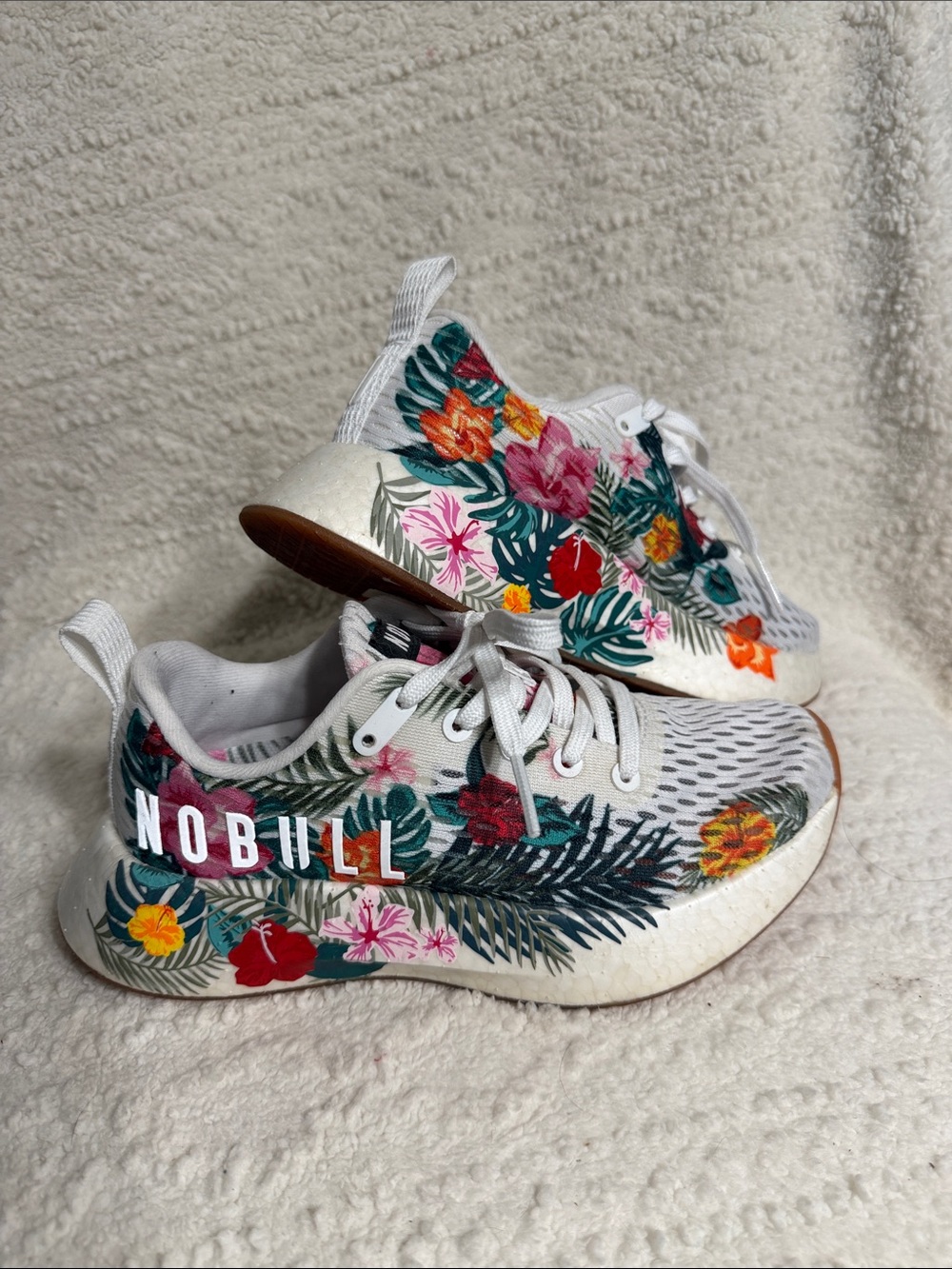 NOBULL Women's Tropical Floral Trainers - Picture 4 of 6